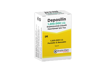 DEPOSILIN 1.200.000 IU ENJEKSIYONLUK COZELTI HAZIRLAMAK ICIN TOZ (1 FLAKON)
